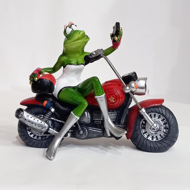 오토바이 개굴 개구리 소품 장식 인테리어 YX89003