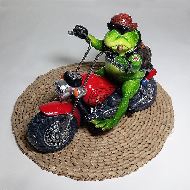 오토바이 저팔계 개굴 개구리 소품 인테리어 YX89001